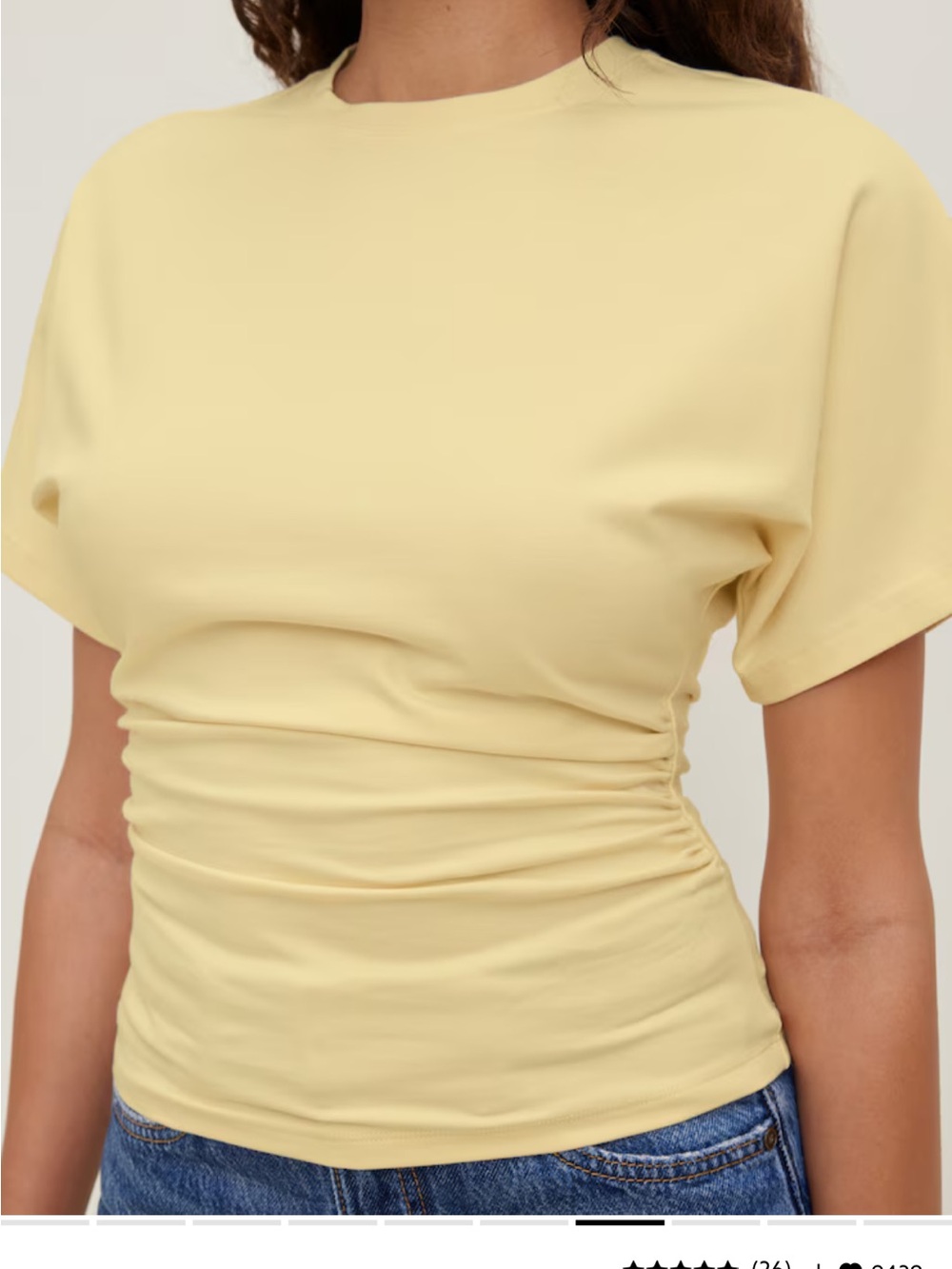 Dynamite Andrea Cotton Spandex T Shirt